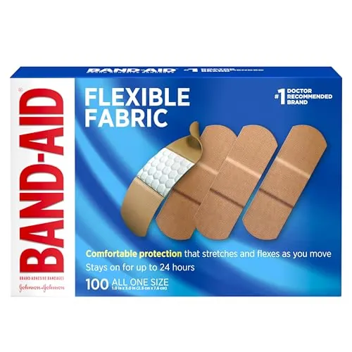 Band-Aid Flexible Fabric Review: First Aid Bandages