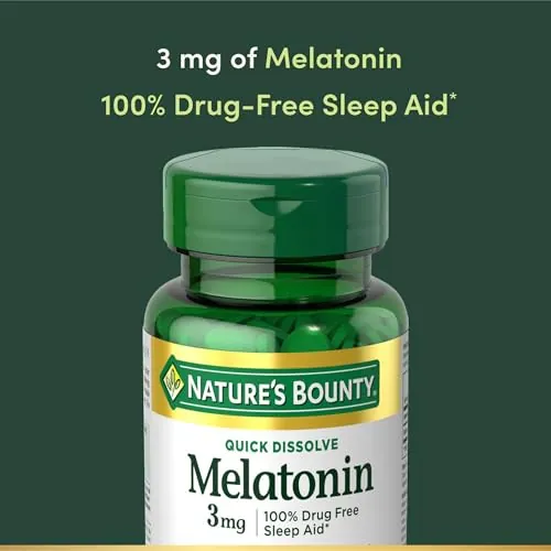Nature's Bounty Melatonin 3mg Review: Sleep Aid Supplement image 3