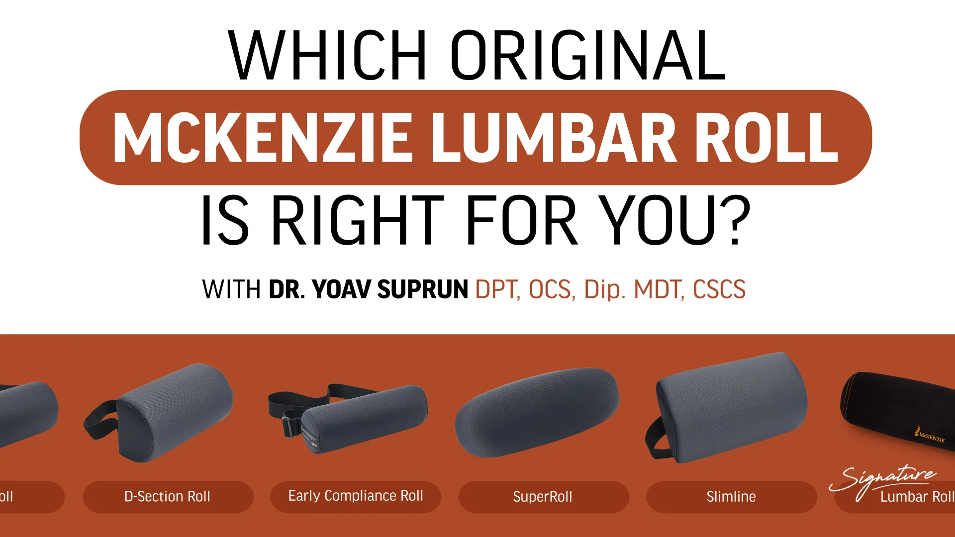 OPTP McKenzie Lumbar Roll Review: Firm Sitting Support image 8