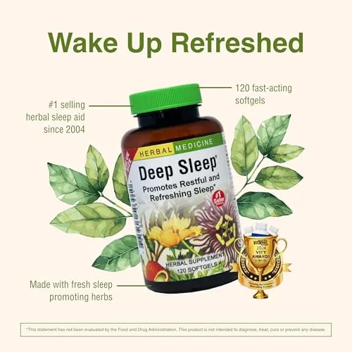 Herbs Etc. Deep Sleep Softgels Review for Sleep Support image 6