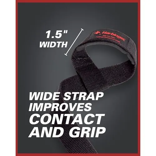 Harbinger Padded Cotton Lifting Straps Review image 5