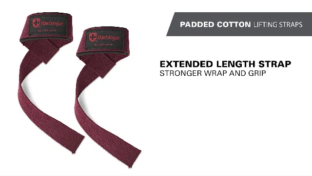 Harbinger Padded Cotton Lifting Straps Review image 7