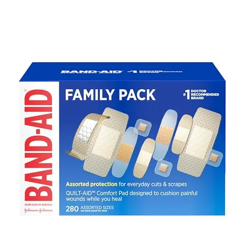 BAND-AID Family Variety Pack Review: First Aid Bandages
