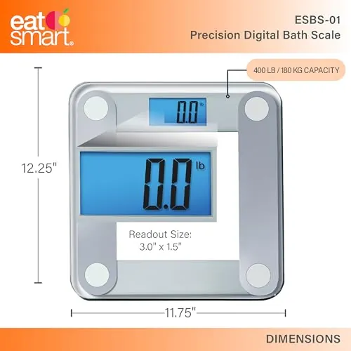 Eat Smart Digital Bathroom Scale Review for Weight Tracking image 4
