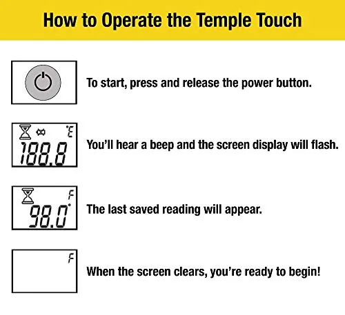 ADC Adtemp 427 Review: Temple Touch Thermometer image 6