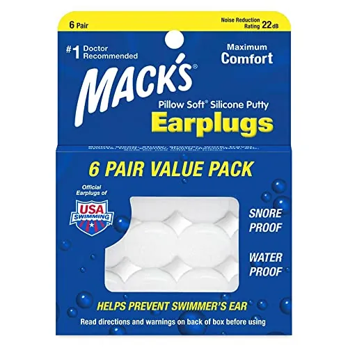 Mack's Pillow Soft Silicone Earplugs Review for Sleep Use