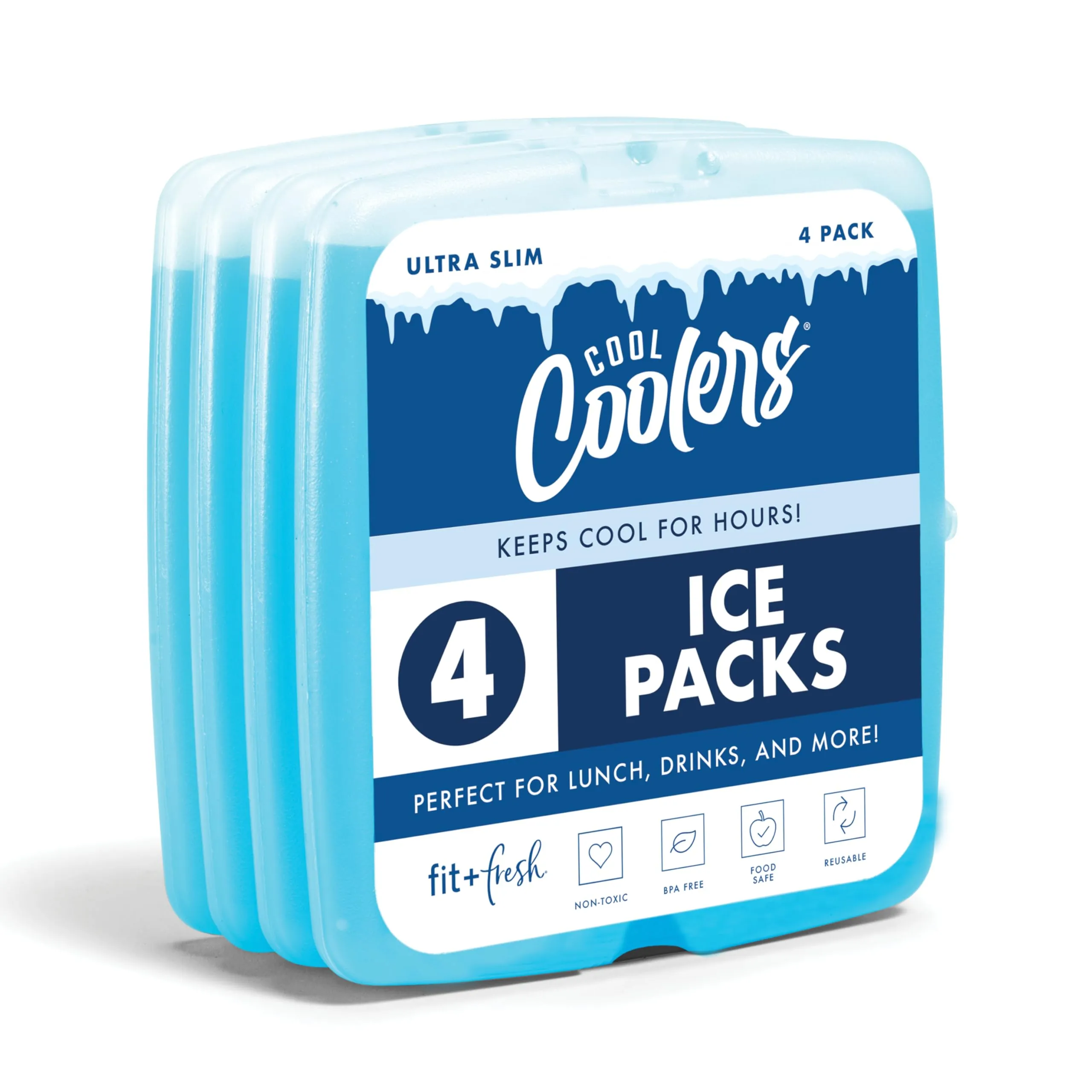 Cool Coolers By Fit & Fresh Slim Ice Packs Review