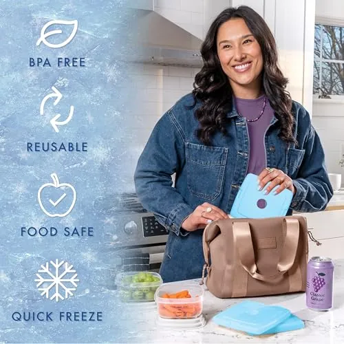Cool Coolers By Fit & Fresh Slim Ice Packs Review image 6