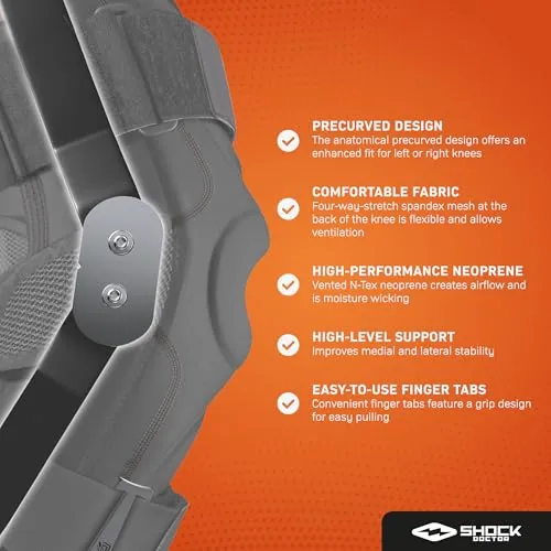 Shock Doctor Knee Brace Review: Hinged Sports Support image 2