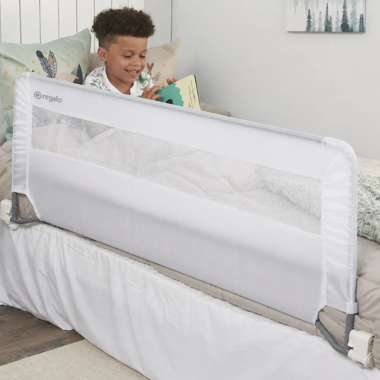 Regalo Safety 54 Bed Rail Review for Toddler Sleep Safety