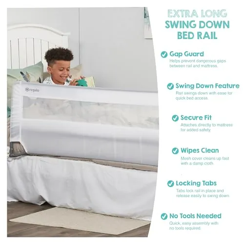 Regalo Safety 54 Bed Rail Review for Toddler Sleep Safety image 5