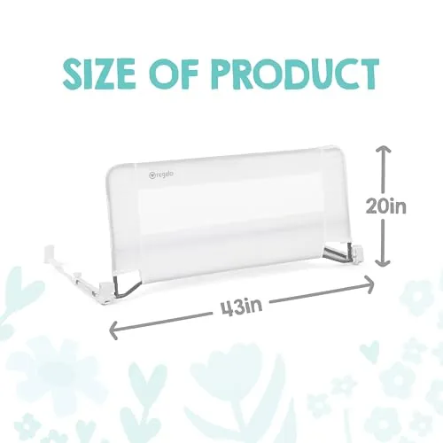Regalo Swing Down Toddler Bed Rail Guard Review image 3