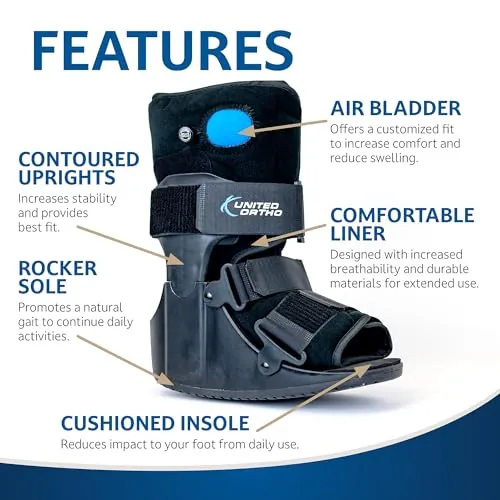 United Ortho USA14115 Review: Short Air Cam Walker Boot image 5