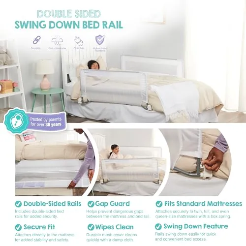 Regalo Bed Rail Review: Double-Sided Toddler Sleep Safety image 4