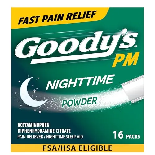 Goody's Nighttime Powder, Pain Reliever & Sleep Aid
