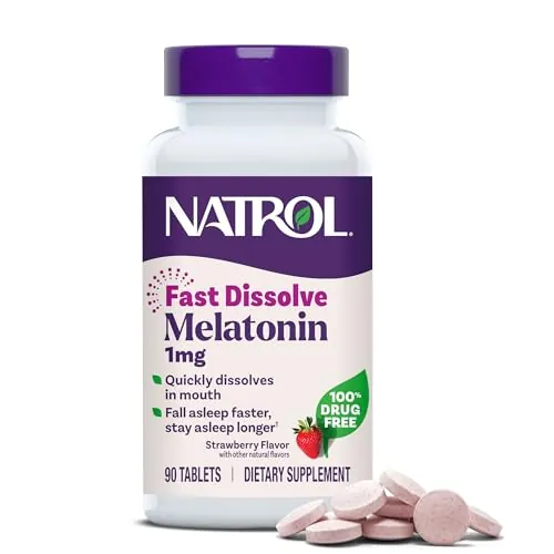 Natrol Fast Dissolve Melatonin 1 mg Review