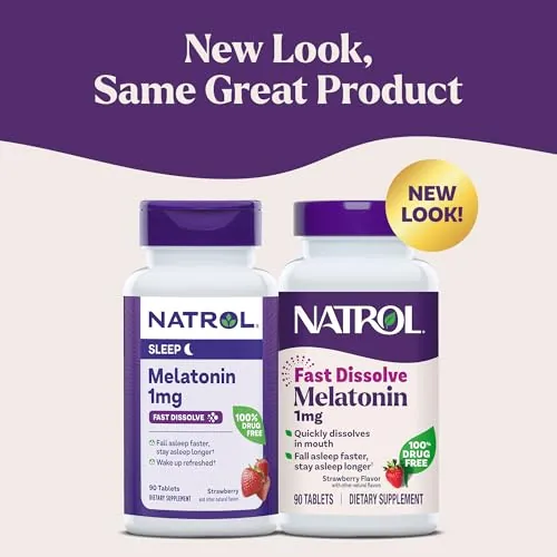 Natrol Fast Dissolve Melatonin 1 mg Review image 2