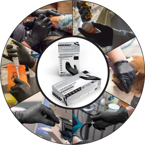 AMMEX Black Nitrile Exam Gloves Review image 3