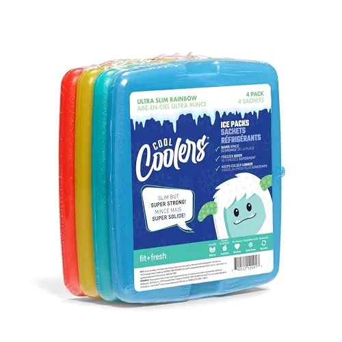Cool Coolers by Fit + Fresh Review: Slim Ice Packs