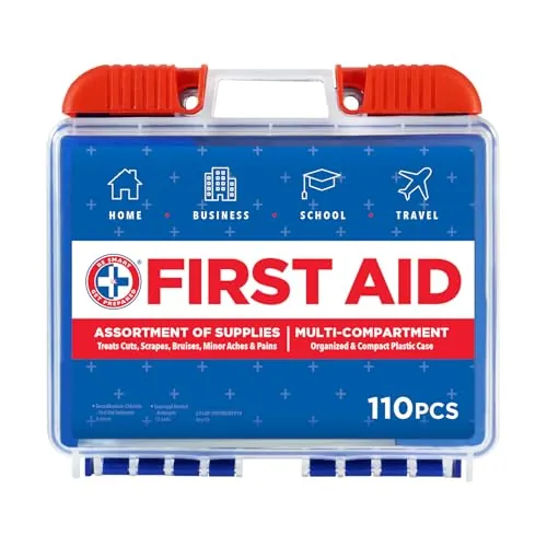 Be Smart Get Prepared 110 pc First Aid Kit Review
