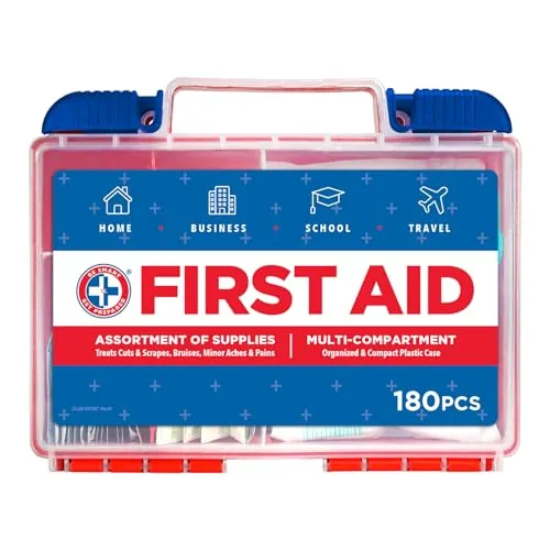 Be Smart Get Prepared 180 Piece First Aid Kit Review