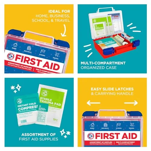 Be Smart Get Prepared 180 Piece First Aid Kit Review image 6