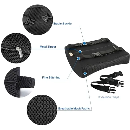 LOVEHOME Lumbar Pillow Review: Office and Car Back Support image 4