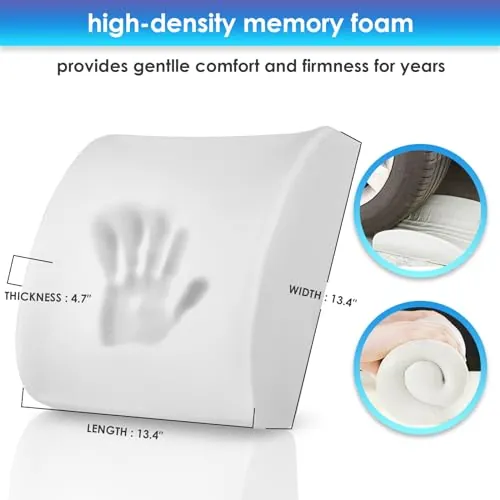 LOVEHOME Lumbar Pillow Review: Office and Car Back Support image 5