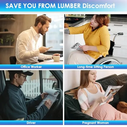 LOVEHOME Lumbar Pillow Review: Office and Car Back Support image 6