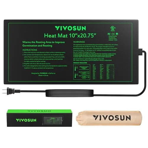 VIVOSUN Seedling Heat Mat Review for Indoor Germination image 2