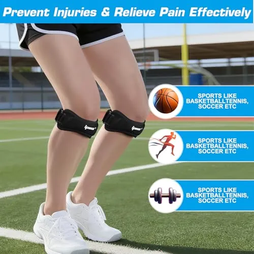 IPOW Patella Tendon Knee Strap Review for Running Support image 3