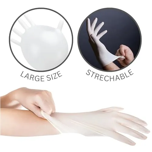 SAFEGUARD Latex Gloves Review: Powder-Free Food Service Gloves image 2