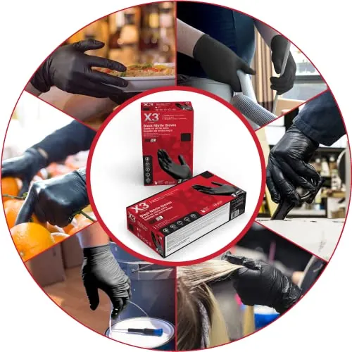 X3 Black Nitrile Gloves Review: Food Prep and Cleaning image 3
