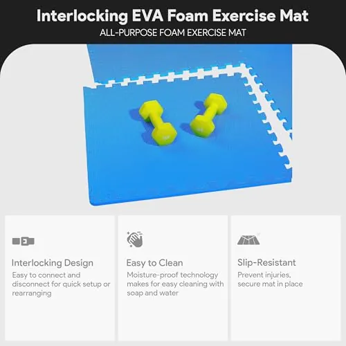 BalanceFrom Puzzle Exercise Mat Review: Home Gym Flooring image 4