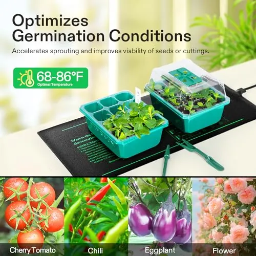 VIVOSUN Seedling Heat Mat Review for Indoor Germination image 6