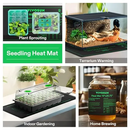 VIVOSUN Seedling Heat Mat Review for Indoor Germination image 7