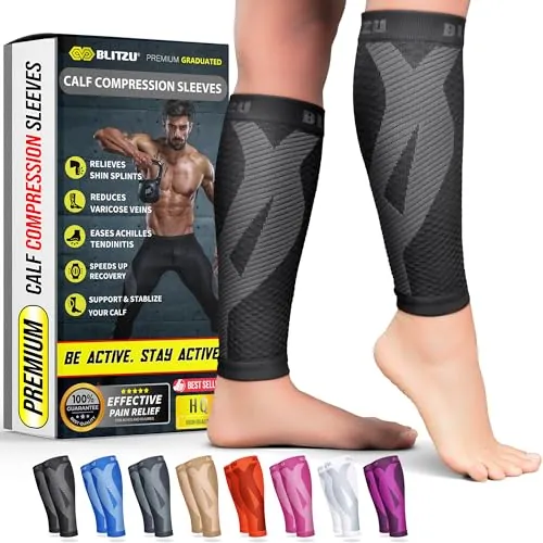 BLITZU Calf Compression Sleeves Review