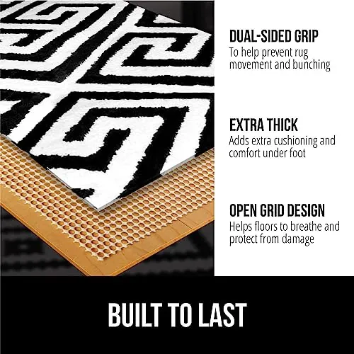 GORILLA GRIP Rug Pad Review for Hardwood and Tile Floors image 3