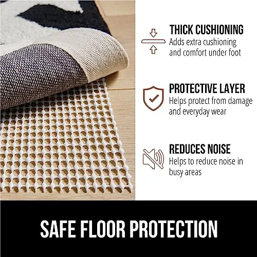 GORILLA GRIP Rug Pad Review for Hardwood and Tile Floors image 6