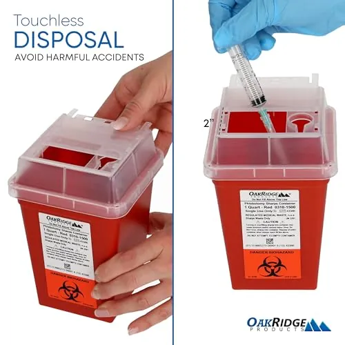 Oakridge 1 Quart Sharps Container Review image 3