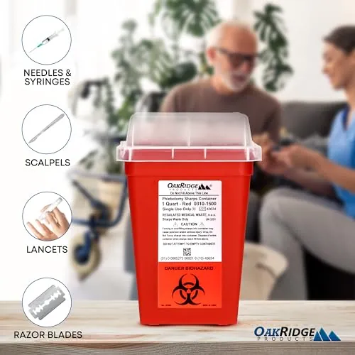 Oakridge 1 Quart Sharps Container Review image 6