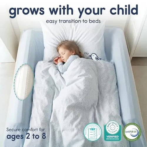 Hiccapop Foam Bed Bumpers Review for Toddler Sleep Safety image 6