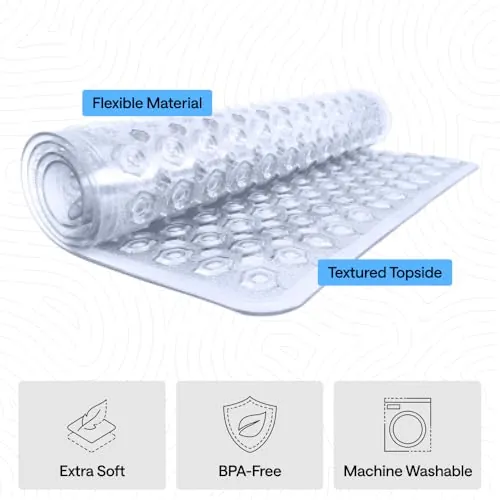 GORILLA GRIP Bath Tub Shower Mat Review image 5