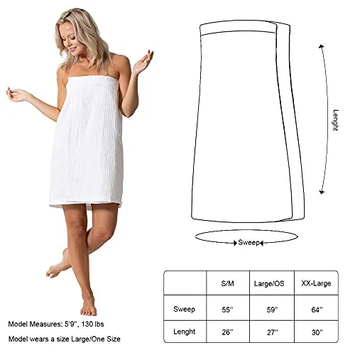 Turkish Linen Waffle Spa Body Wrap Review image 7