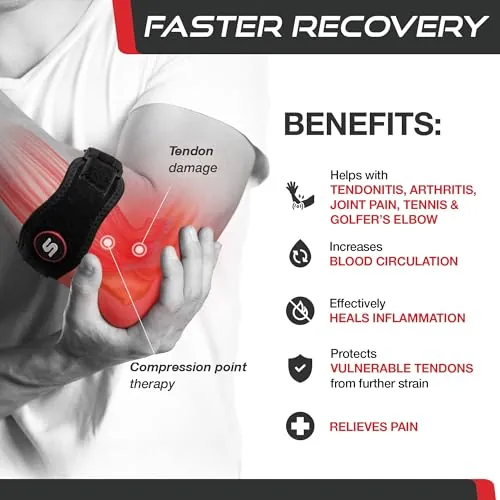 Sleeve Stars Tennis Elbow Brace Review image 2