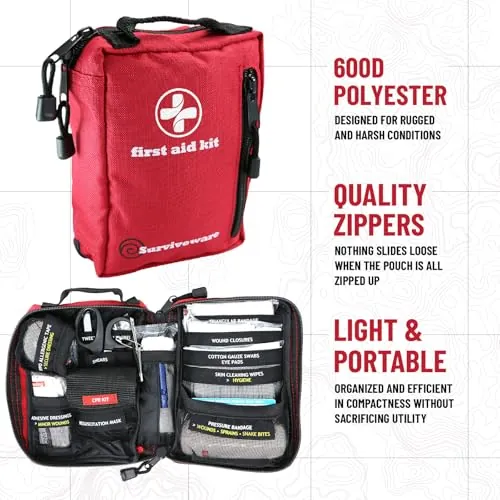 Surviveware 98 Pcs First Aid Kit Review image 3
