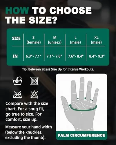 Trideer Workout Gloves Review: Lifting Grip and Wrist Support image 6