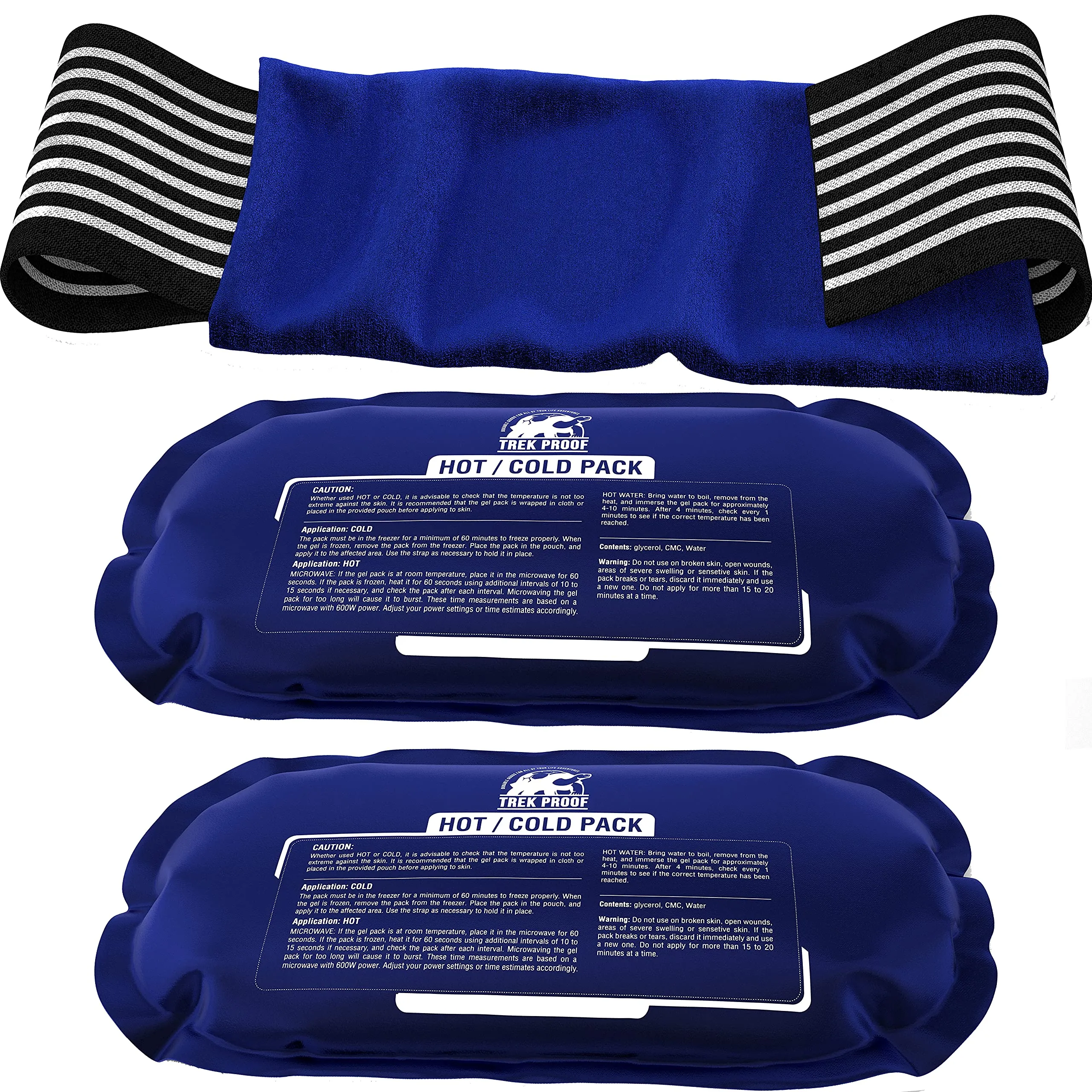 TrekProof Ice Packs Review: Reusable Hot and Cold Wrap image 8