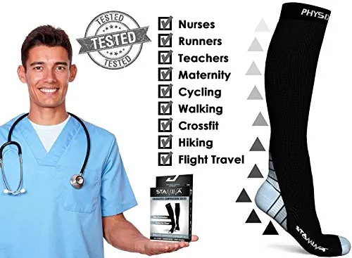 Physix Gear Compression Socks Review: 20-30 mmHg Support image 4