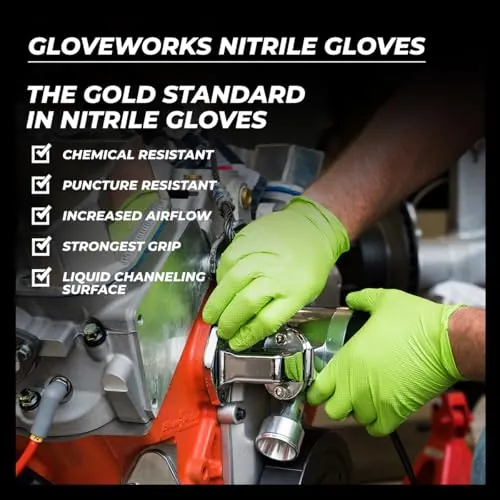 GLOVEWORKS HD Green Gloves Review: 8 Mil Nitrile image 5